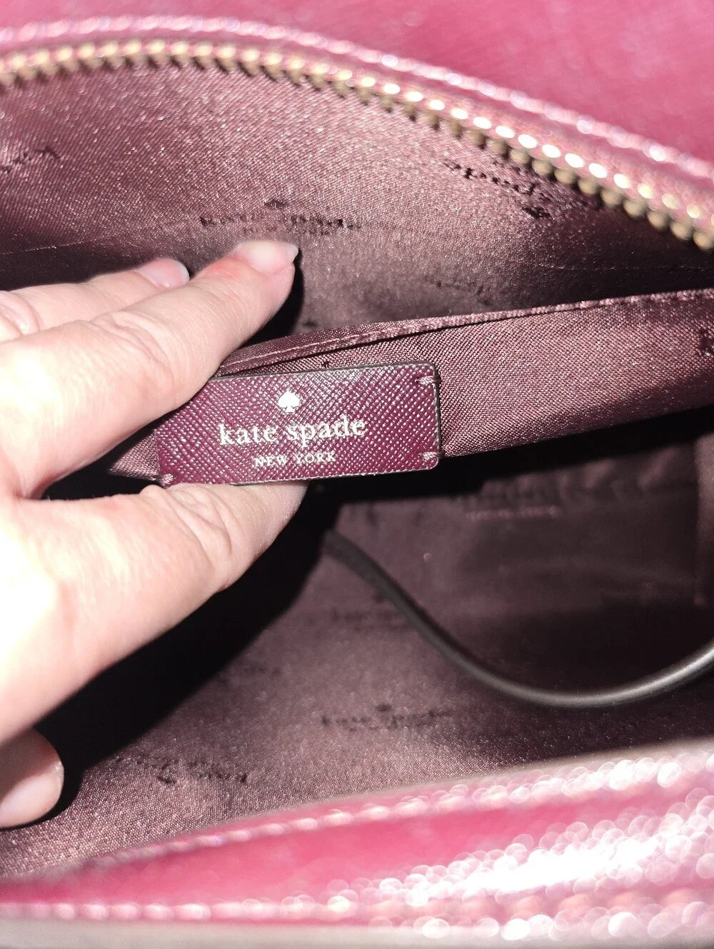 kate spade New York Glitter Dome Satchel